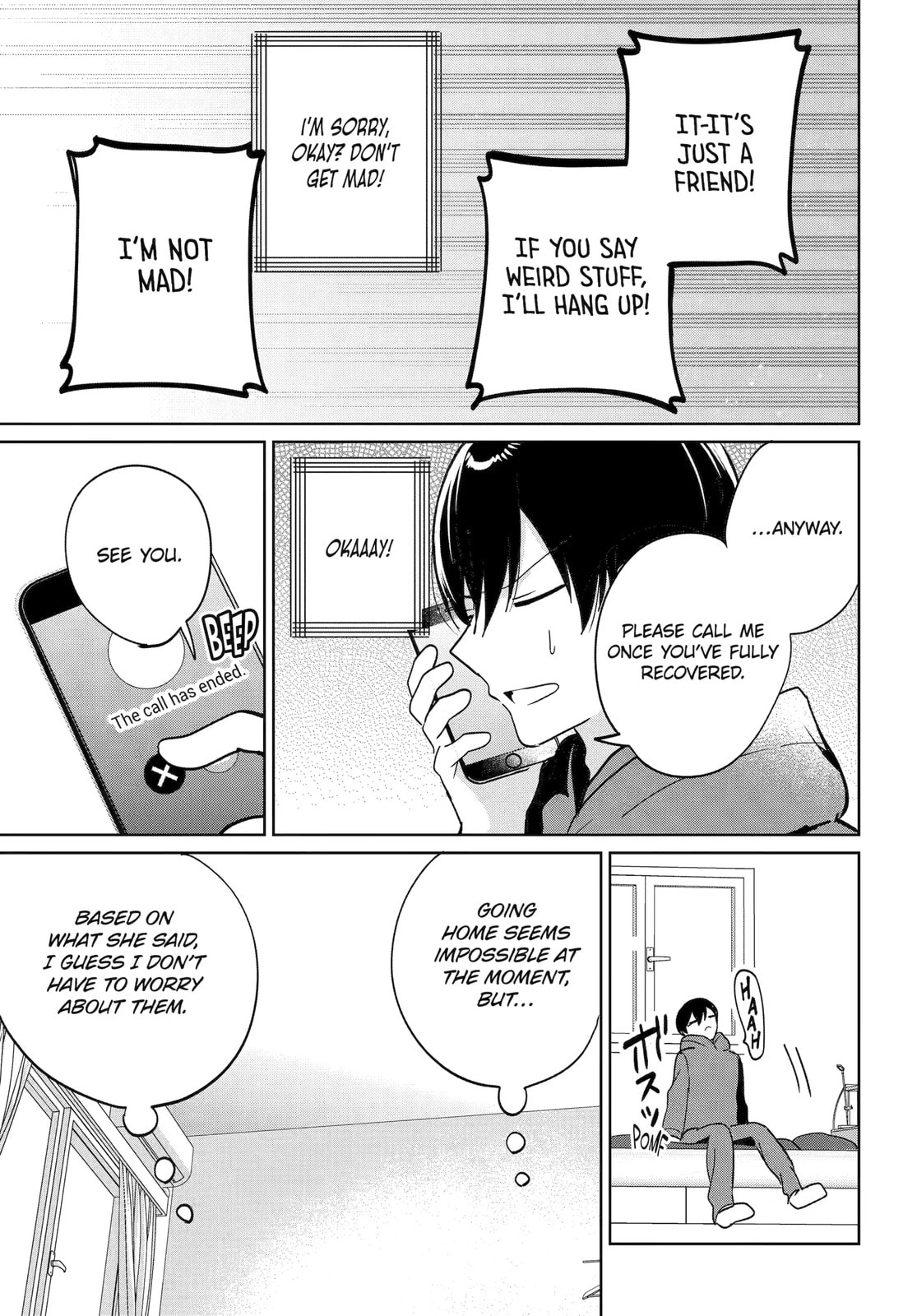 Lockdown Life with the Class Beauty Chapter 15.2 page 5 - 