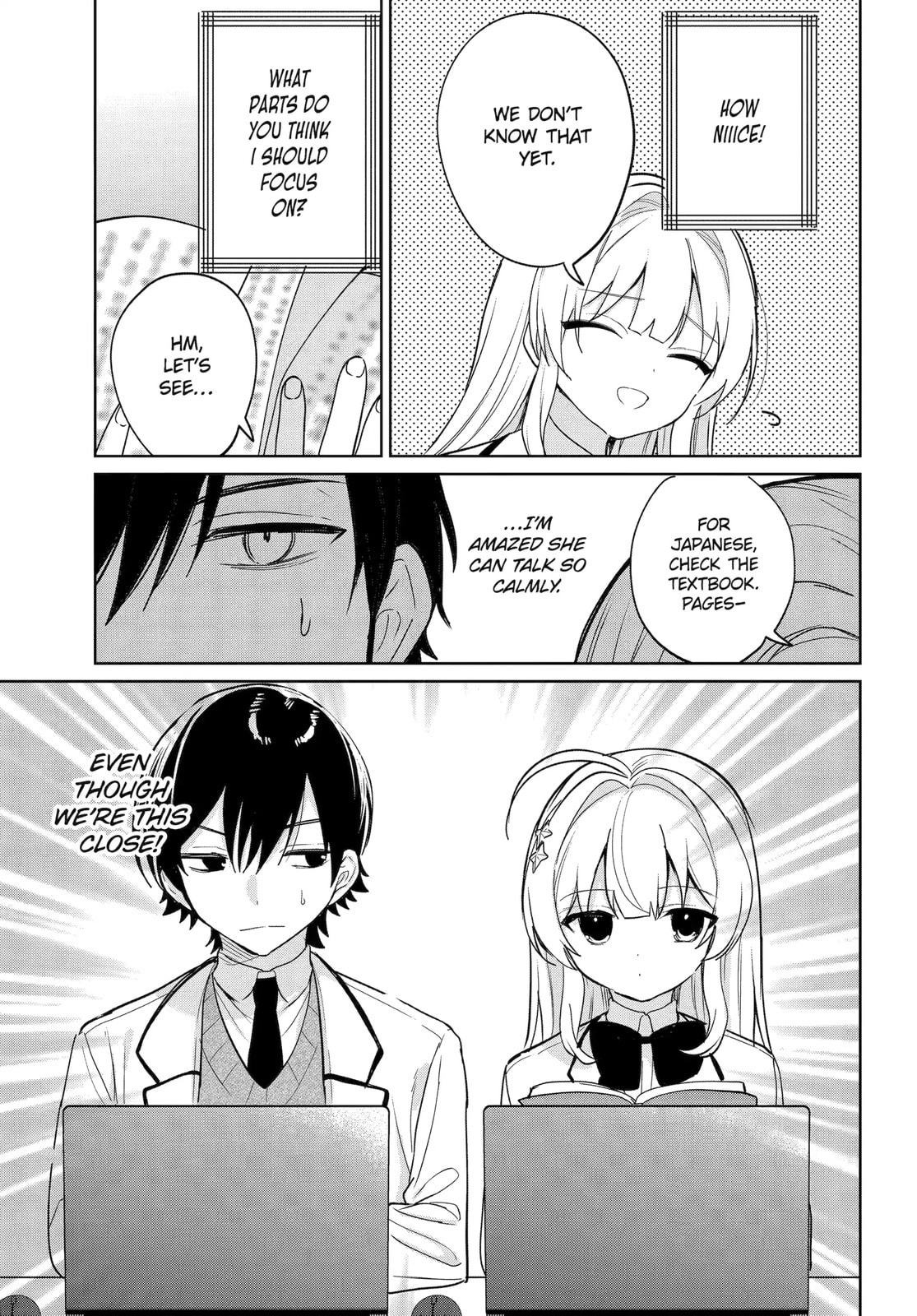 Lockdown Life with the Class Beauty Chapter 16.1 page 11 - 