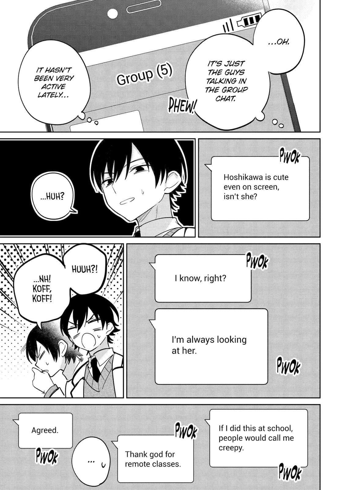Lockdown Life with the Class Beauty Chapter 16.1 page 13 - 