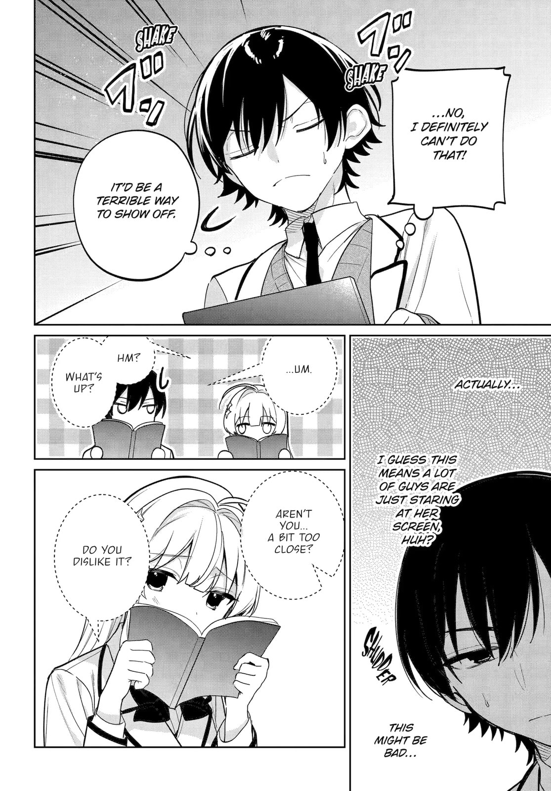 Lockdown Life with the Class Beauty Chapter 16.1 page 16 - 