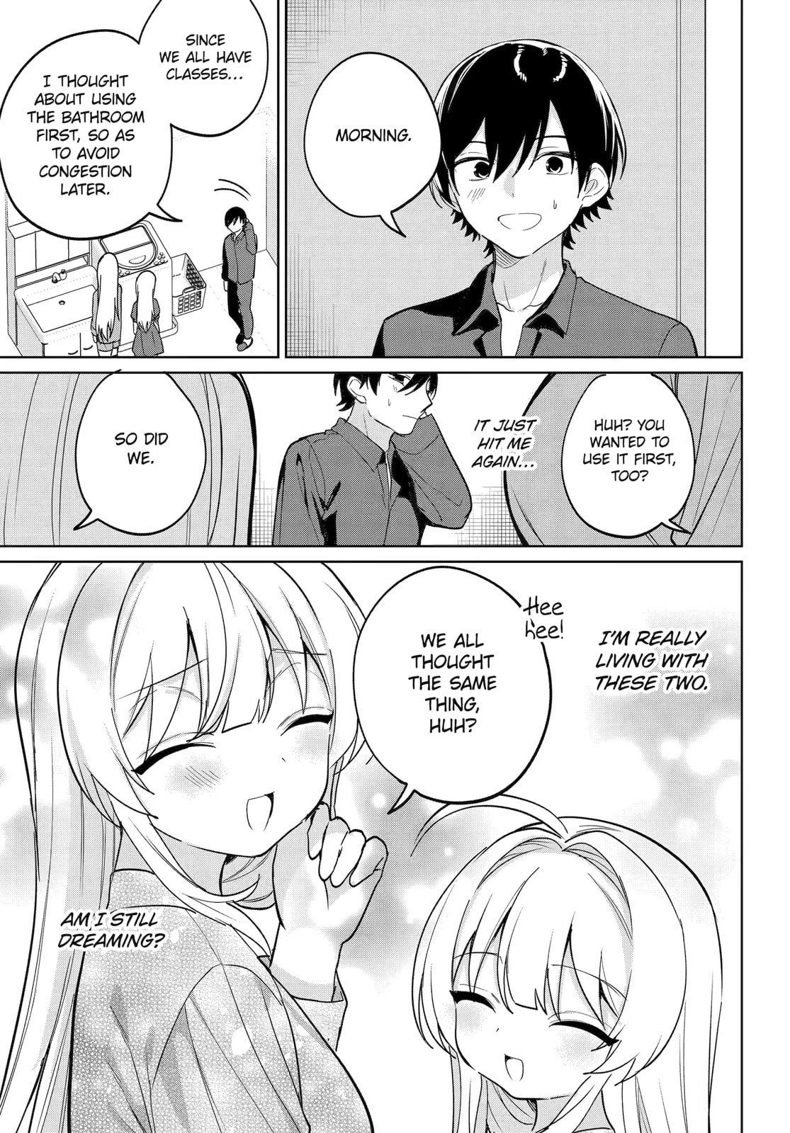 Lockdown Life with the Class Beauty Chapter 16.1 page 7 - 