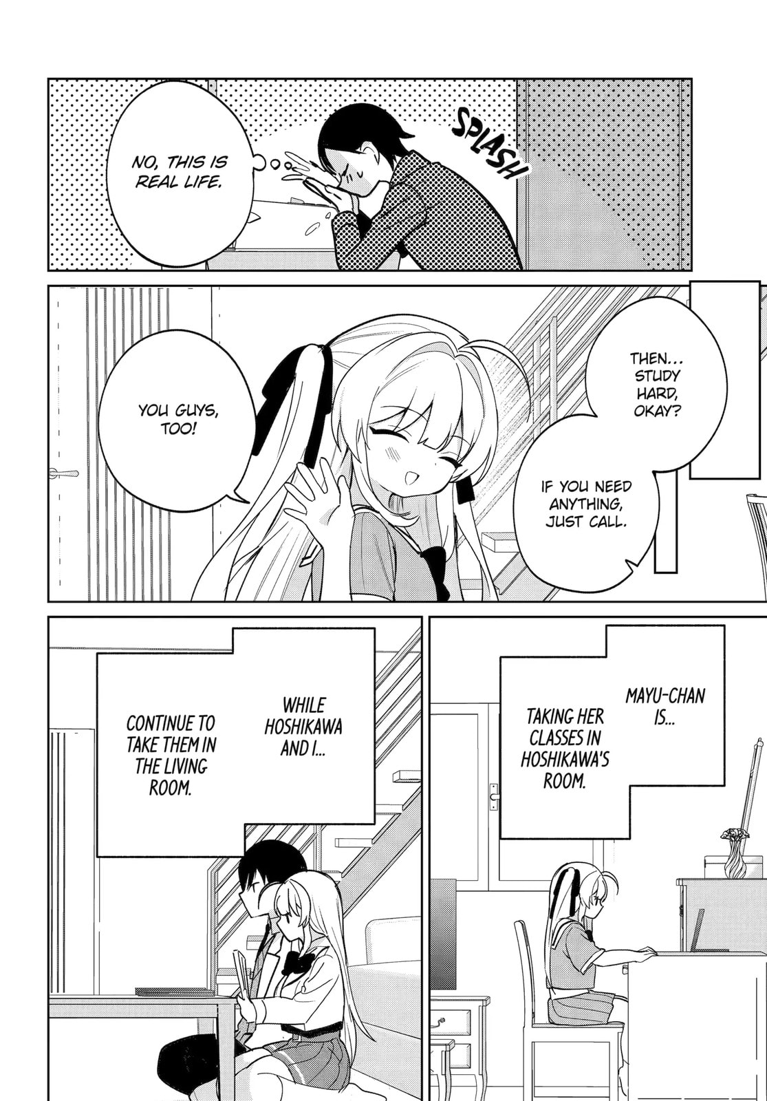 Lockdown Life with the Class Beauty Chapter 16.1 page 8 - 