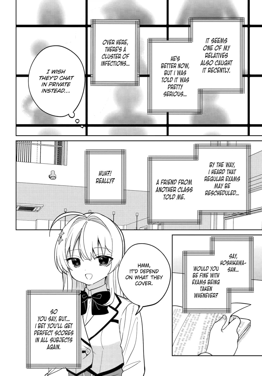Lockdown Life with the Class Beauty Chapter 16.1 page 10 - 