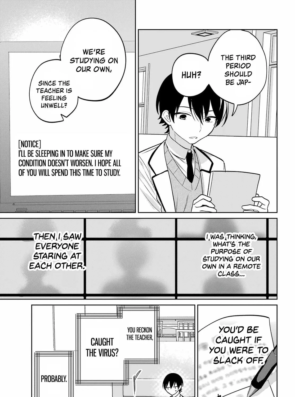 Lockdown Life with the Class Beauty Chapter 16 page 17 - 