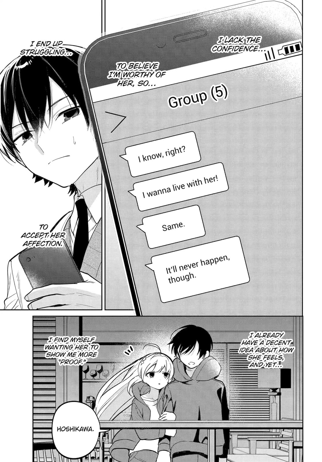 Lockdown Life with the Class Beauty Chapter 17.1 page 5 - 