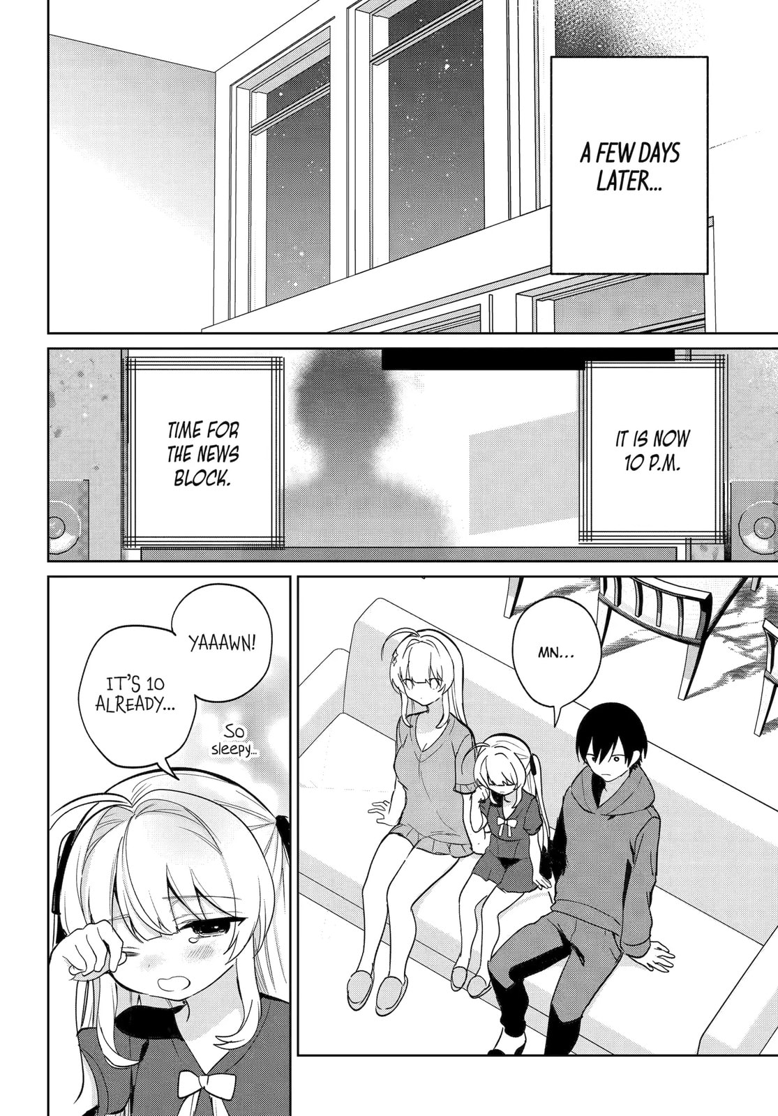 Lockdown Life with the Class Beauty Chapter 17.1 page 8 - 