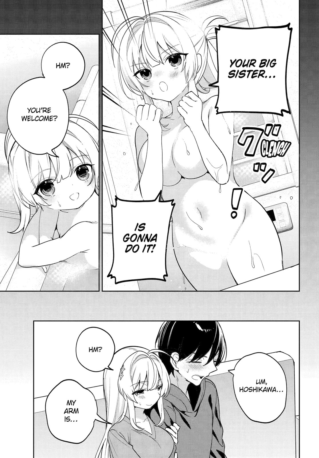 Lockdown Life with the Class Beauty Chapter 17.2 page 9 - 