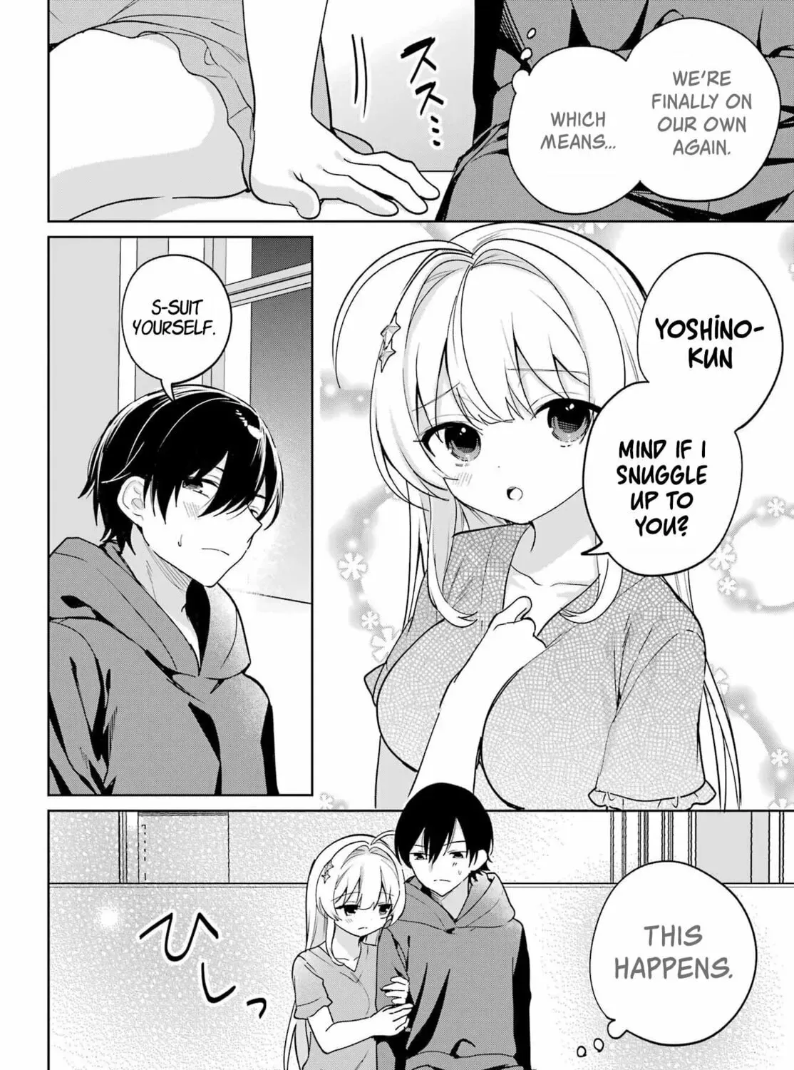 Lockdown Life with the Class Beauty Chapter 17 page 19 - 