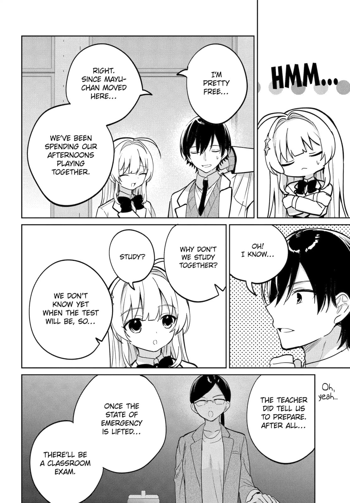 Lockdown Life with the Class Beauty Chapter 18.1 page 5 - 