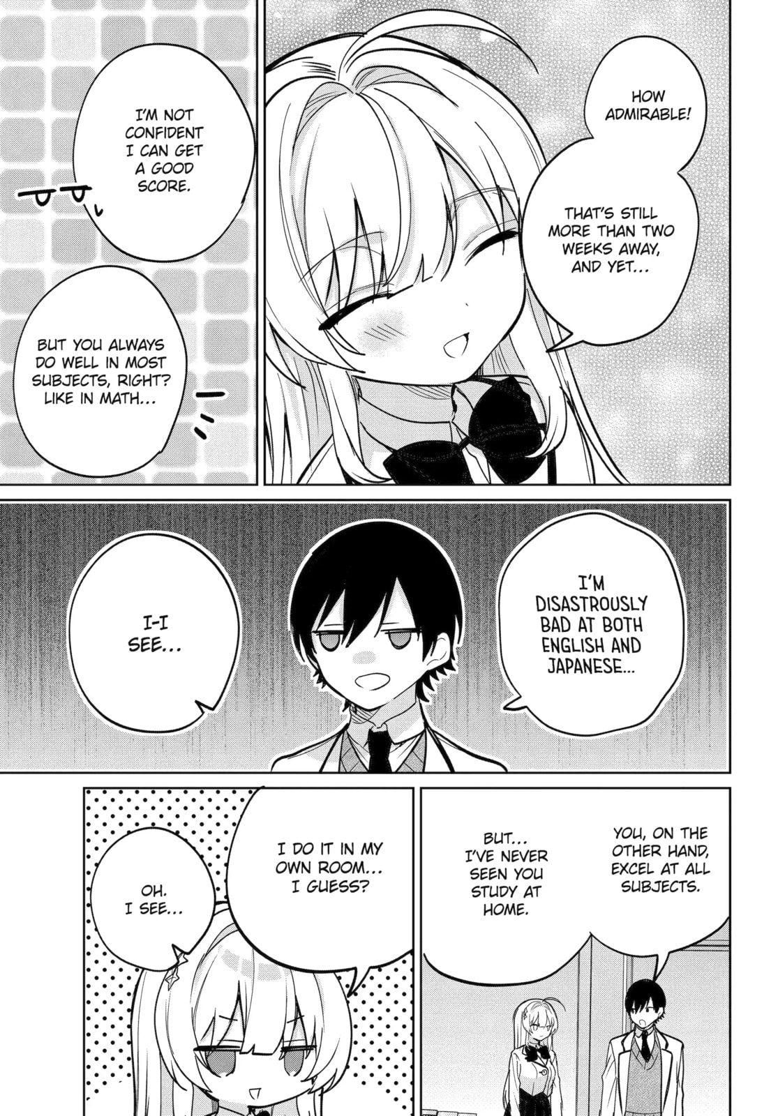 Lockdown Life with the Class Beauty Chapter 18.1 page 6 - 