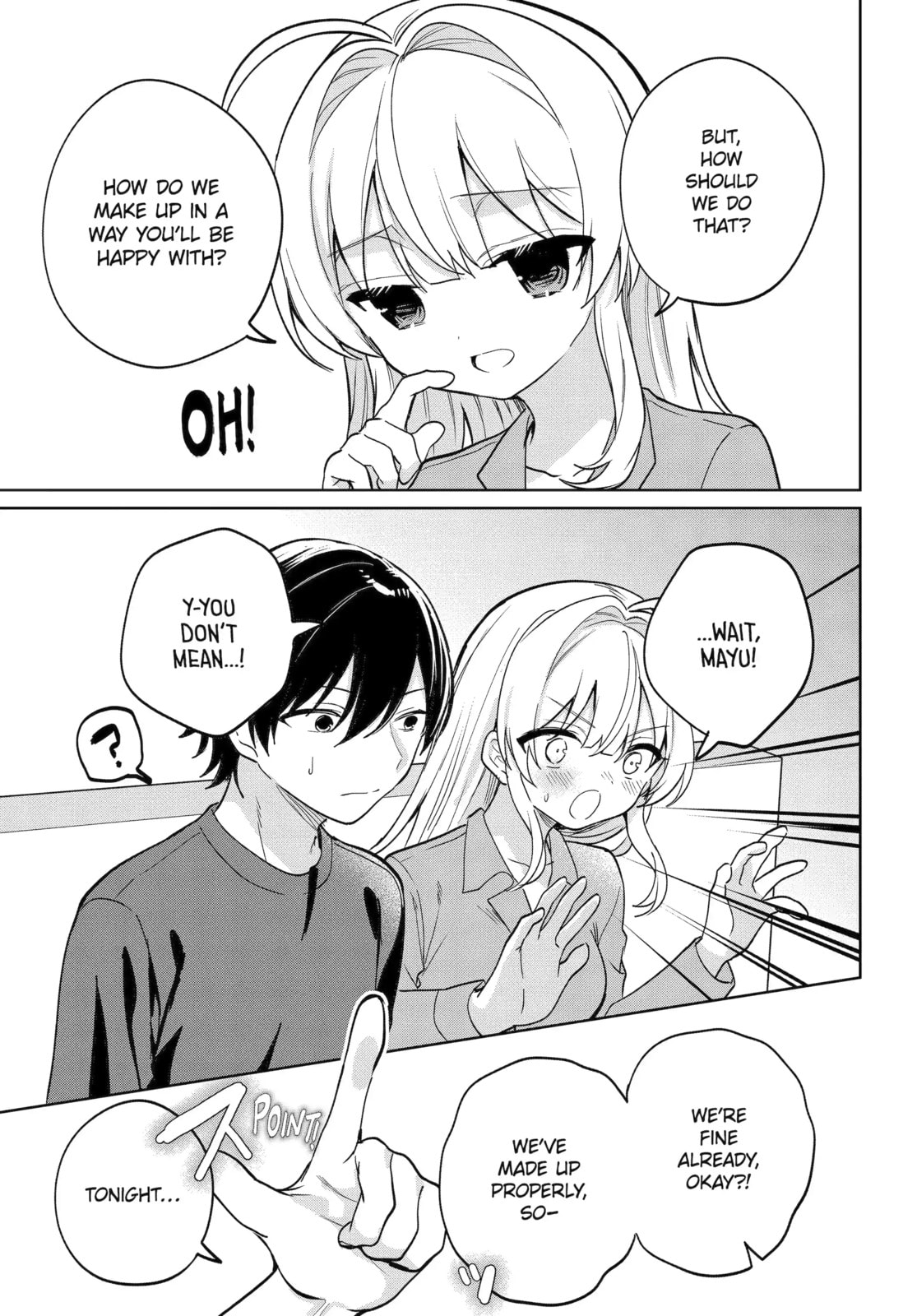 Lockdown Life with the Class Beauty Chapter 18.2 page 15 - 