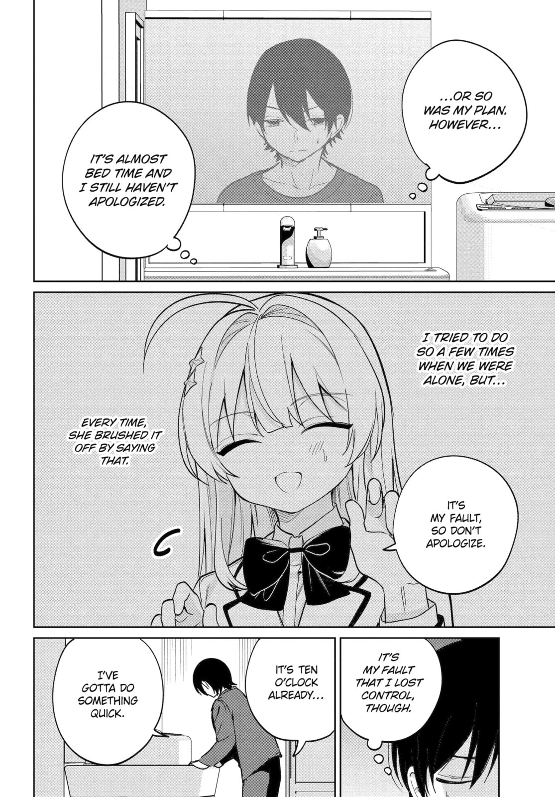 Lockdown Life with the Class Beauty Chapter 18.2 page 10 - 