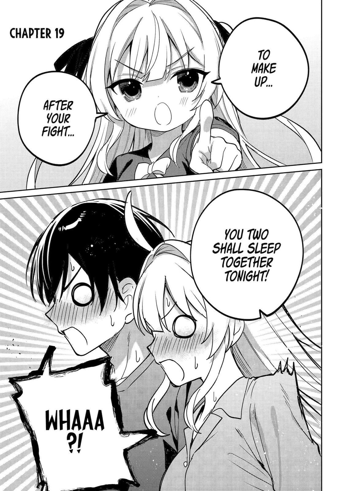 Lockdown Life with the Class Beauty Chapter 19 page 1 - 