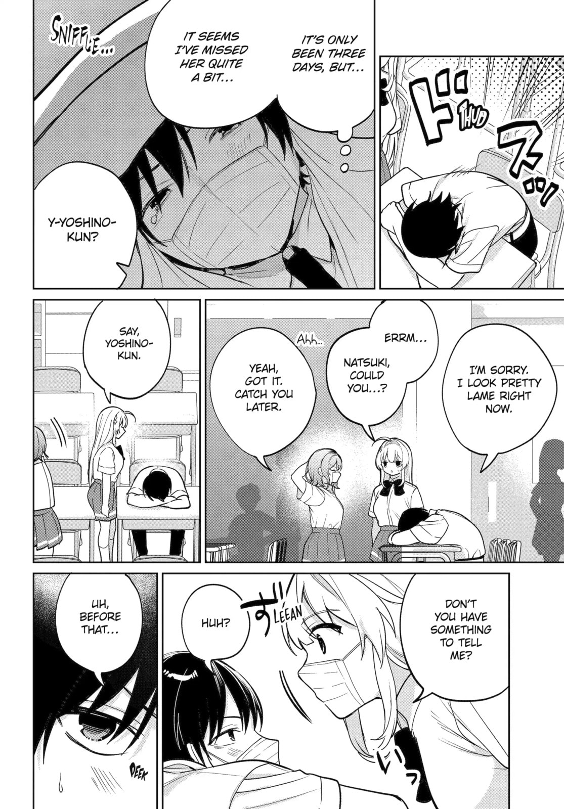 Lockdown Life with the Class Beauty Chapter 20.3 page 8 - 