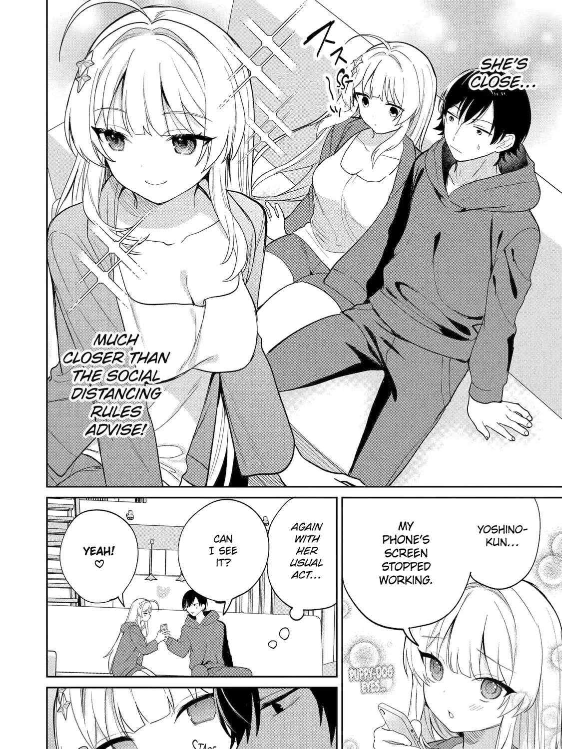 Lockdown Life with the Class Beauty Chapter 3.2 page 17 - 