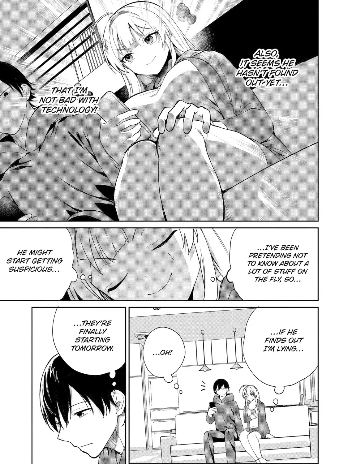 Lockdown Life with the Class Beauty Chapter 3.3 page 19 - 