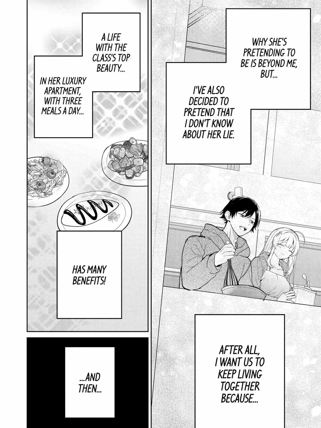 Lockdown Life with the Class Beauty Chapter 3 page 19 - 