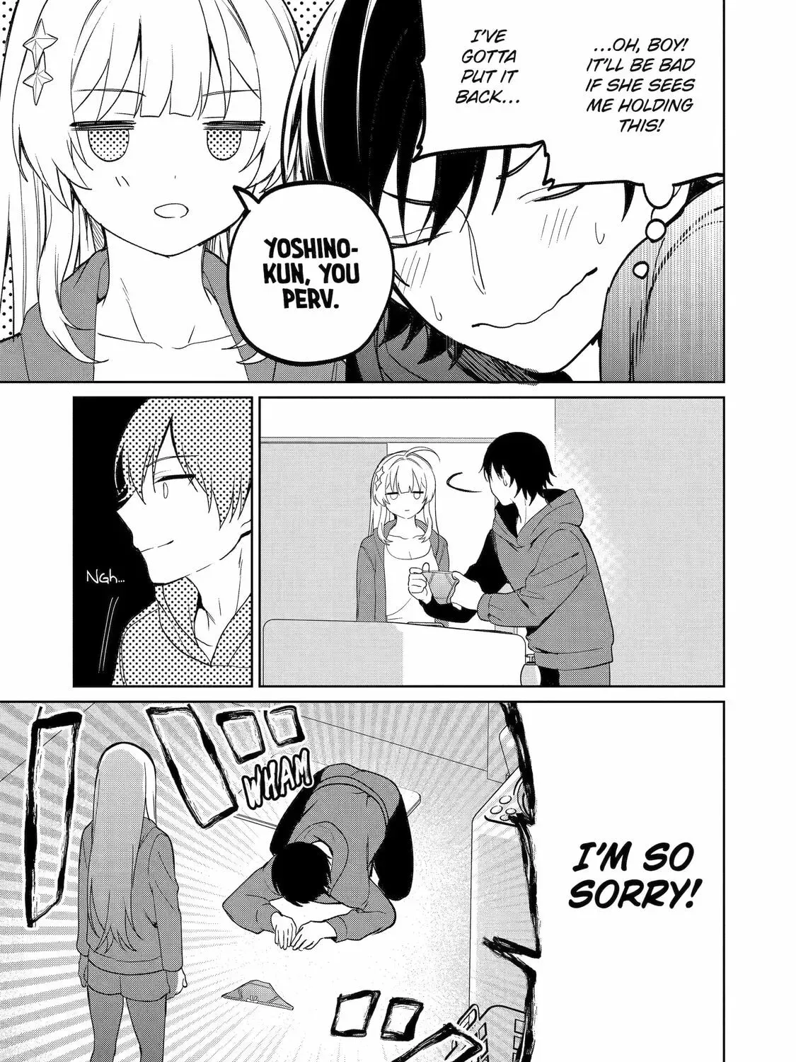 Lockdown Life with the Class Beauty Chapter 3 page 25 - 