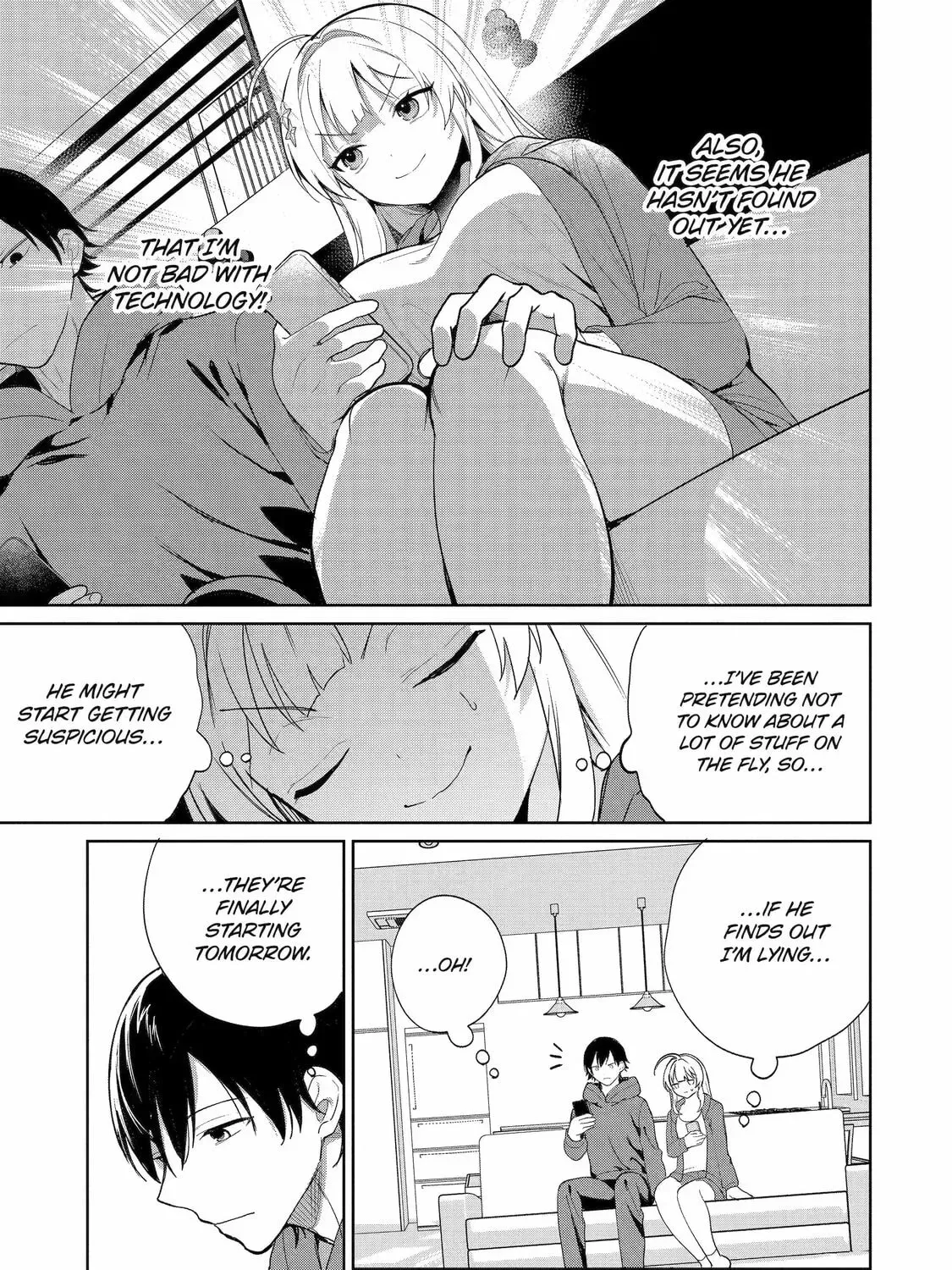 Lockdown Life with the Class Beauty Chapter 3 page 73 - 