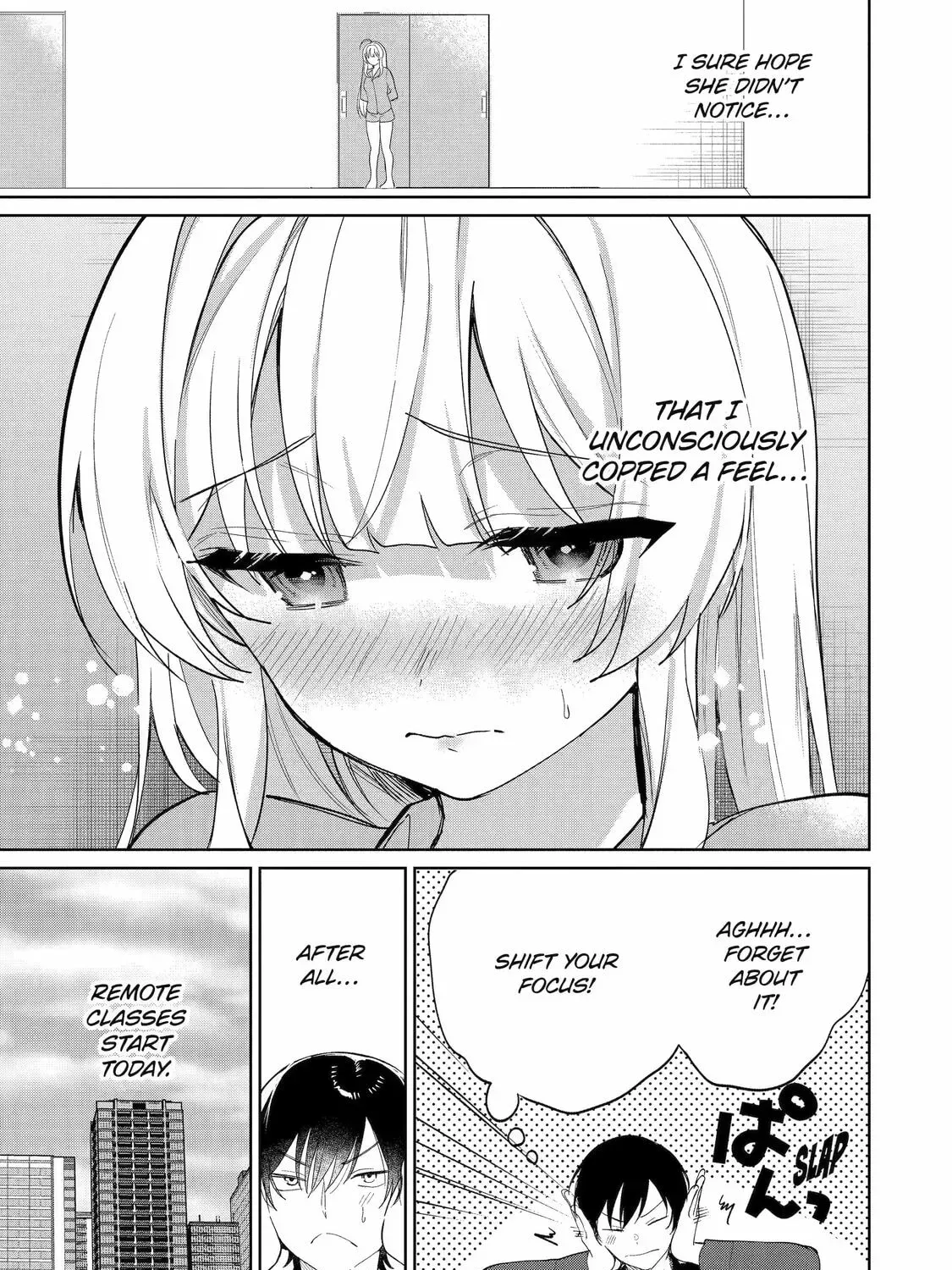 Lockdown Life with the Class Beauty Chapter 4 page 13 - 