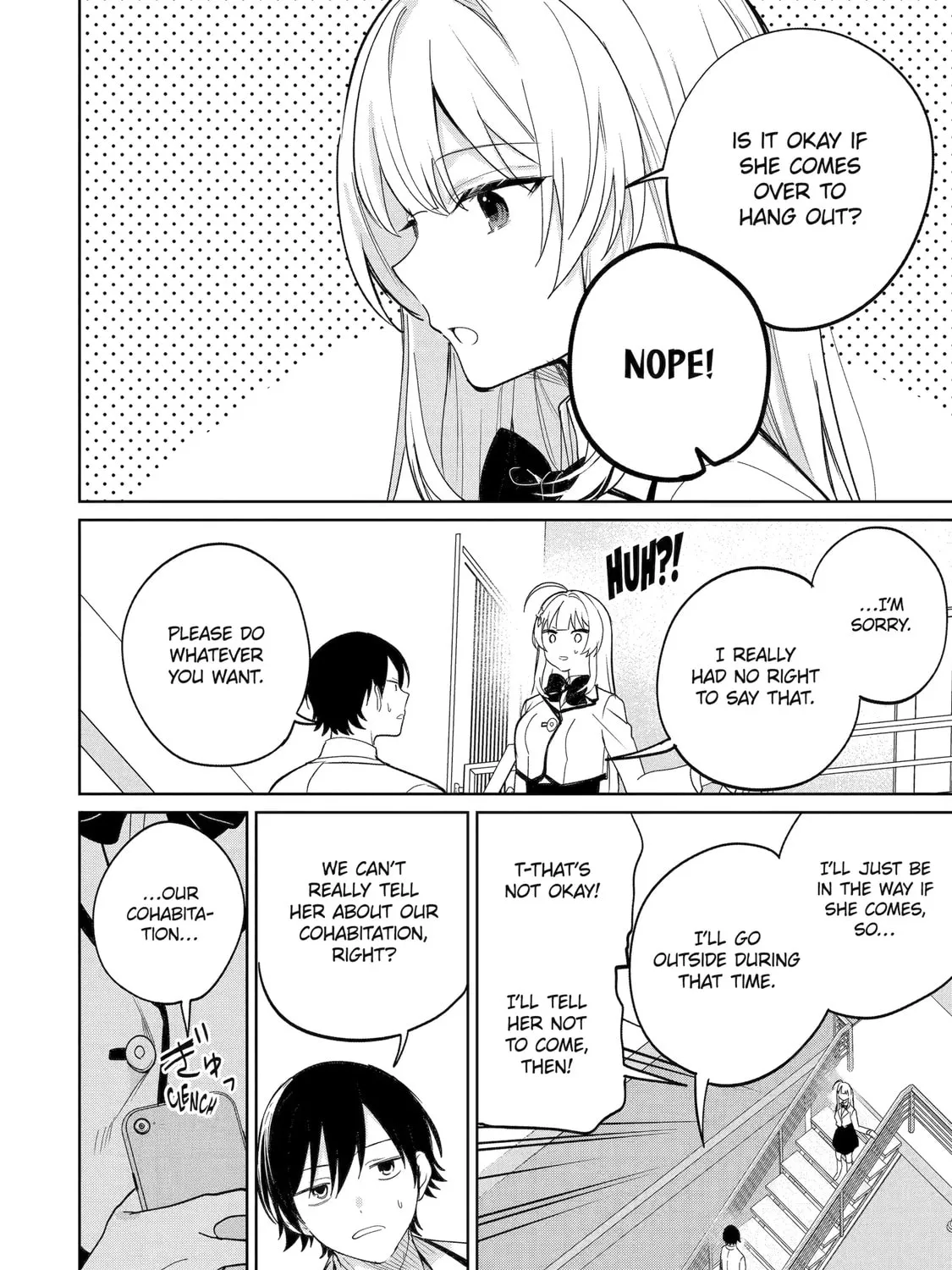 Lockdown Life with the Class Beauty Chapter 5.2 page 9 - 