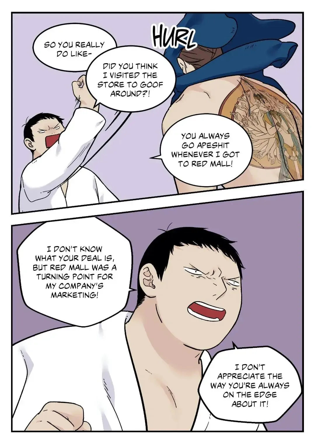 Longtime Red Mall Chapter 55 page 33 - 
