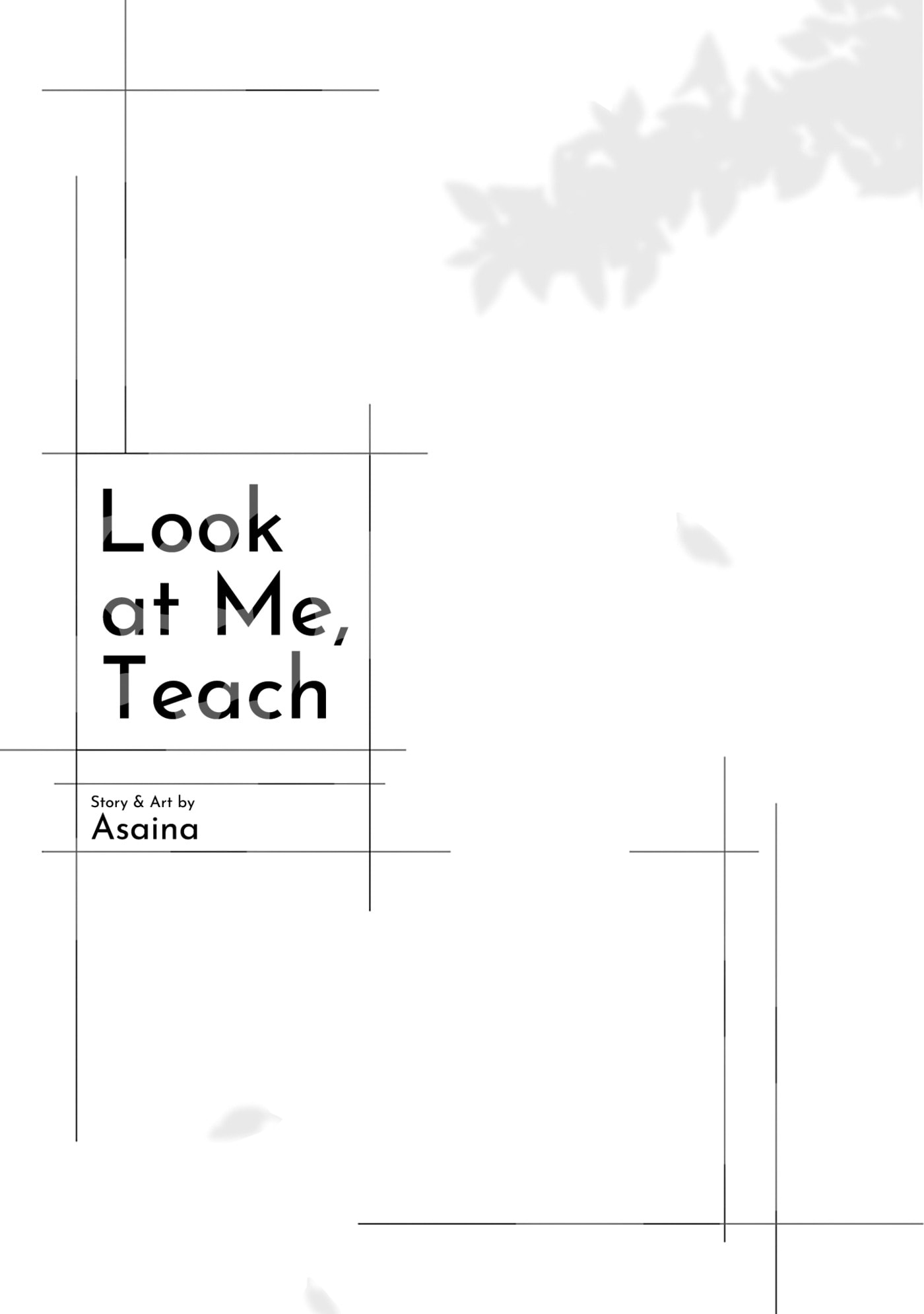 Look at Me, Teach Chapter 1 page 4 - 