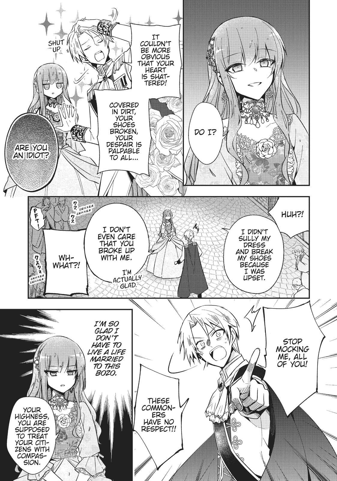 Loop 7-kaime no Akuyaku Reijou wa, Moto Tekikoku de Jiyuu Kimama na Hanayome Seikatsu o Mankitsu Suru Chapter 1 page 32 - 