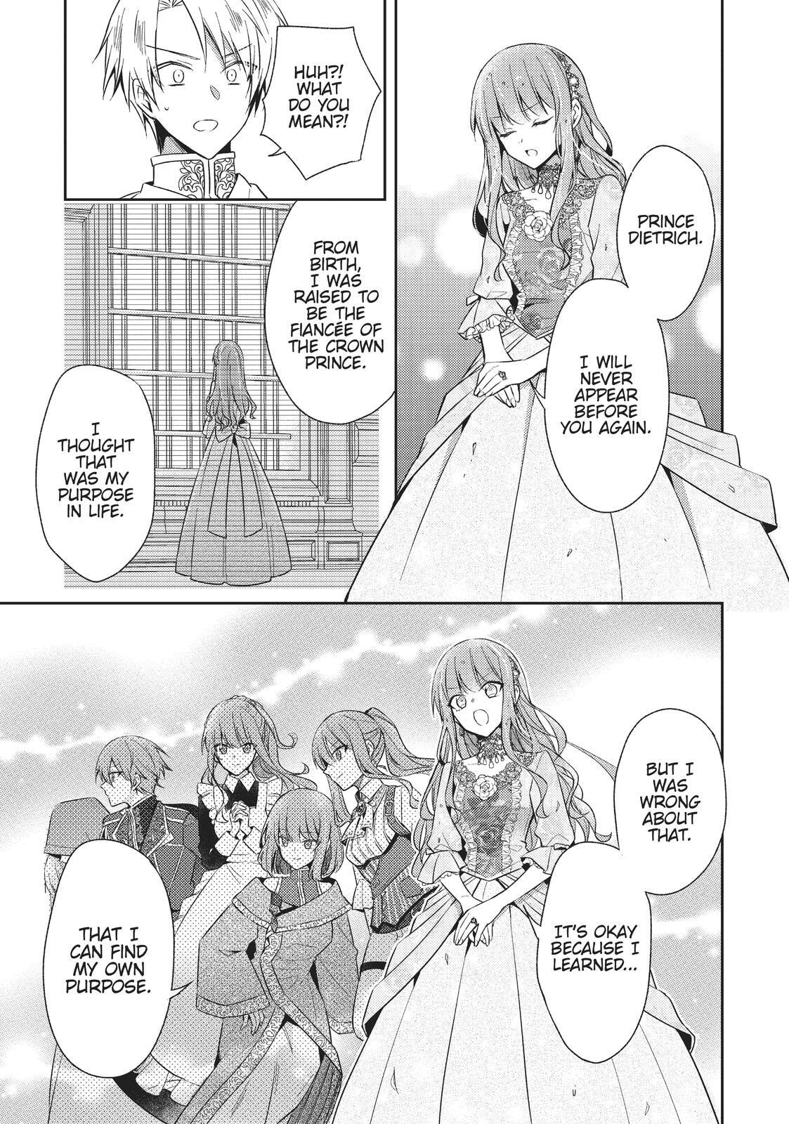 Loop 7-kaime no Akuyaku Reijou wa, Moto Tekikoku de Jiyuu Kimama na Hanayome Seikatsu o Mankitsu Suru Chapter 1 page 34 - 
