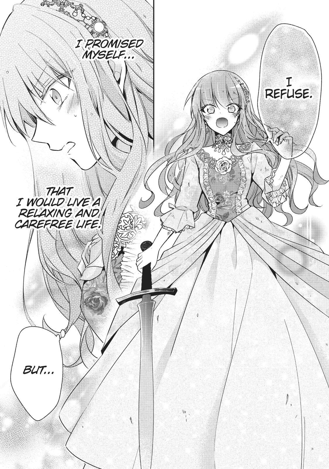 Loop 7-kaime no Akuyaku Reijou wa, Moto Tekikoku de Jiyuu Kimama na Hanayome Seikatsu o Mankitsu Suru Chapter 1 page 44 - 