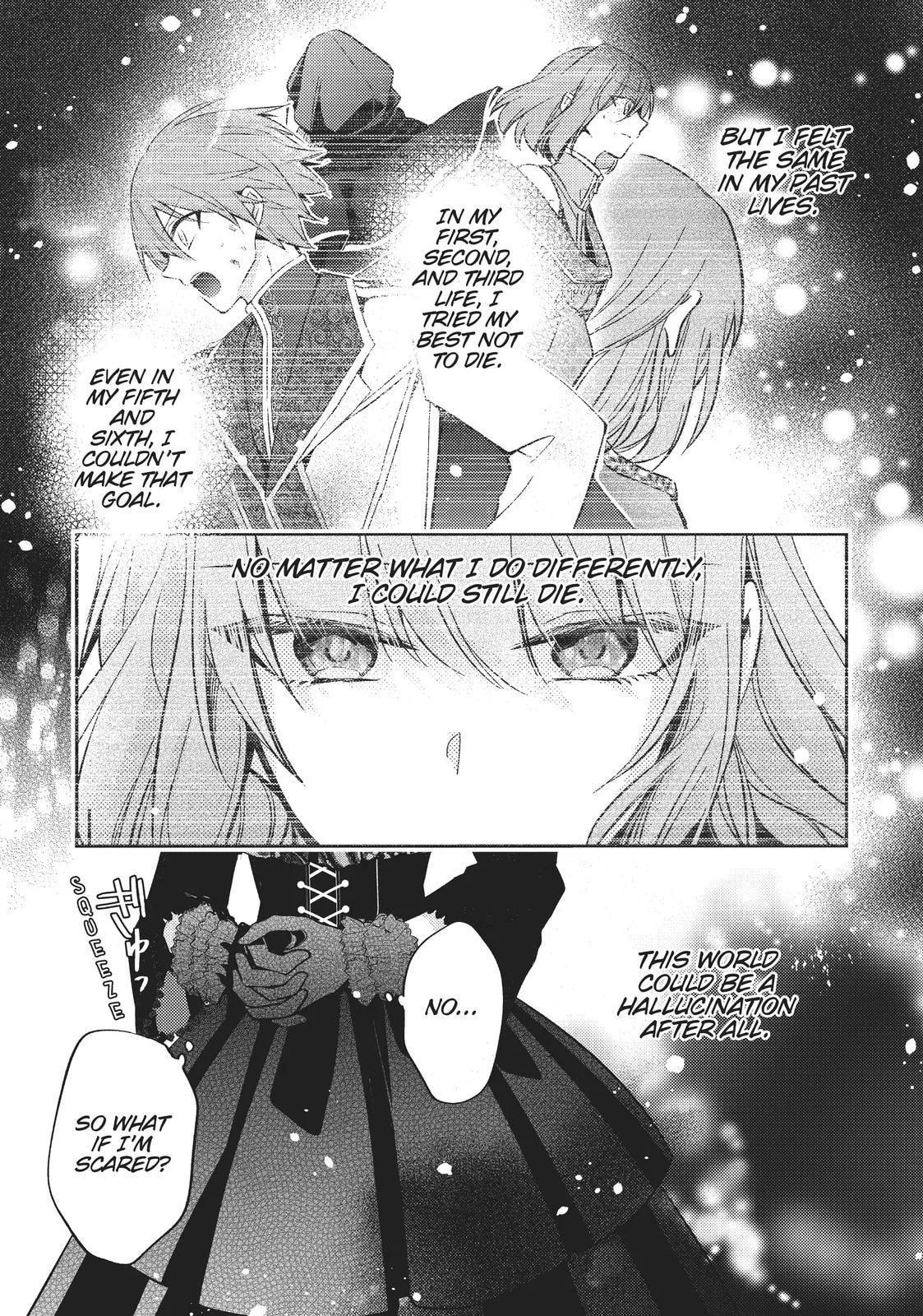 Loop 7-kaime no Akuyaku Reijou wa, Moto Tekikoku de Jiyuu Kimama na Hanayome Seikatsu o Mankitsu Suru Chapter 10.1 page 34 - 