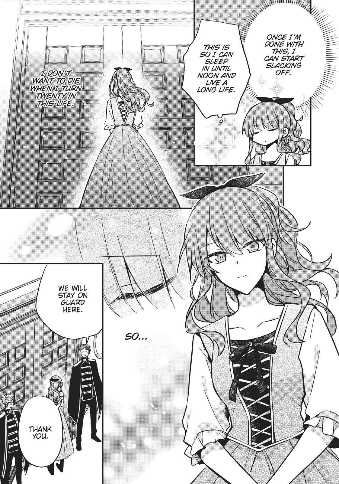 Loop 7-kaime no Akuyaku Reijou wa, Moto Tekikoku de Jiyuu Kimama na Hanayome Seikatsu o Mankitsu Suru Chapter 10 page 5 - 