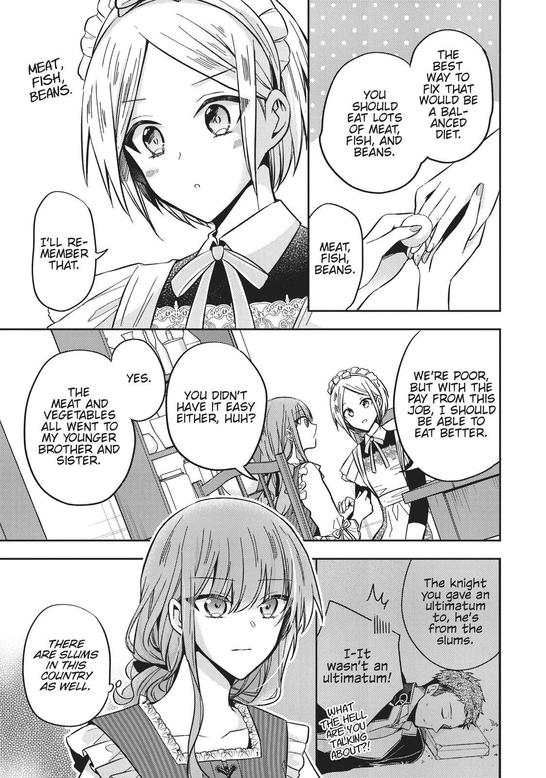 Loop 7-kaime no Akuyaku Reijou wa, Moto Tekikoku de Jiyuu Kimama na Hanayome Seikatsu o Mankitsu Suru Chapter 11 page 12 - 