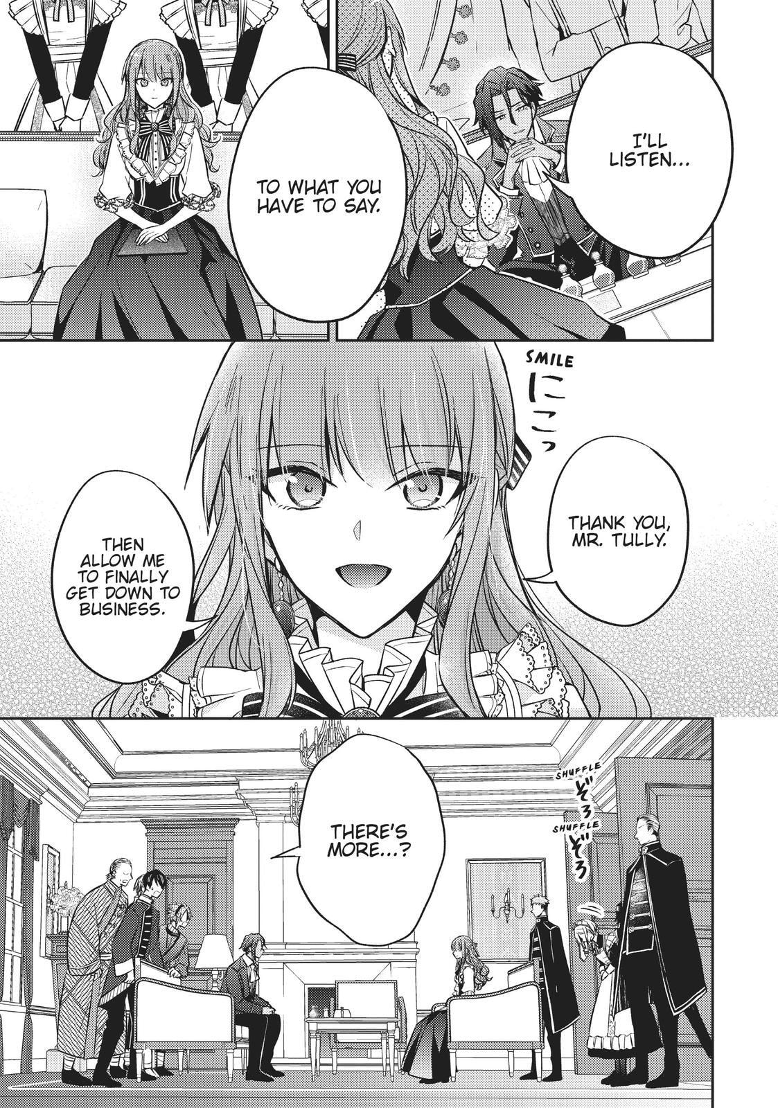 Loop 7-kaime no Akuyaku Reijou wa, Moto Tekikoku de Jiyuu Kimama na Hanayome Seikatsu o Mankitsu Suru Chapter 11 page 24 - 