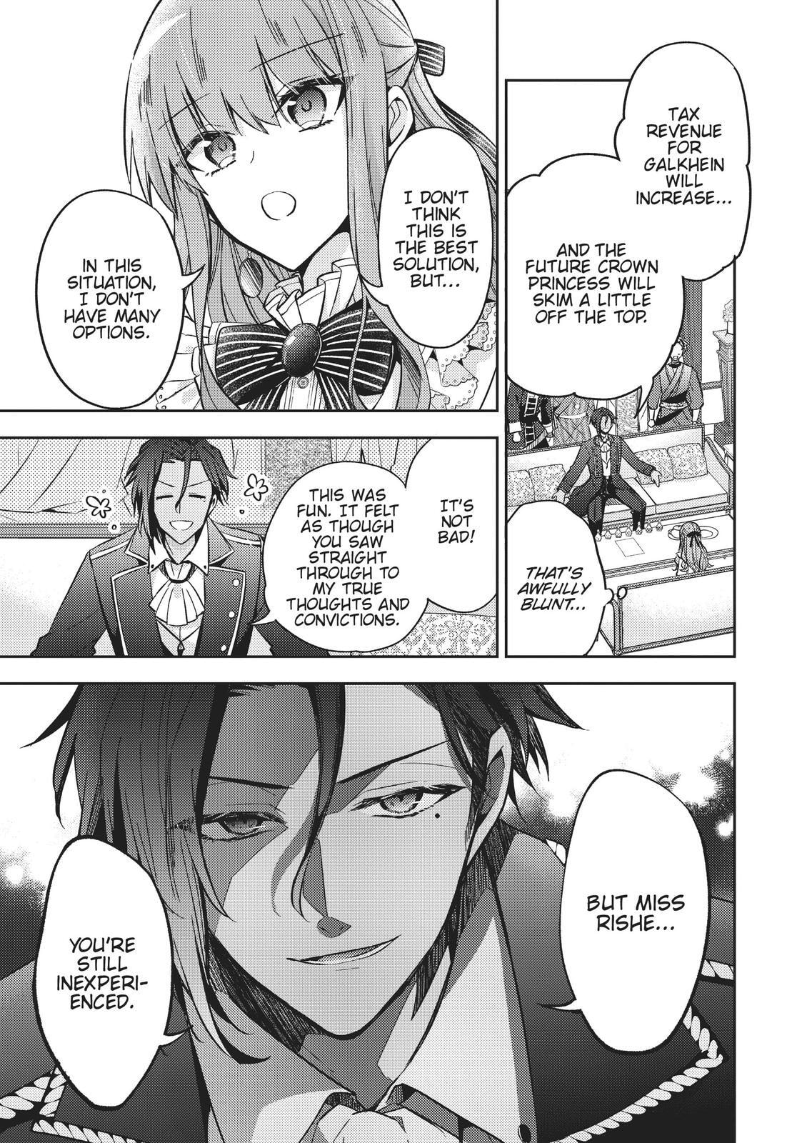 Loop 7-kaime no Akuyaku Reijou wa, Moto Tekikoku de Jiyuu Kimama na Hanayome Seikatsu o Mankitsu Suru Chapter 12 page 6 - 