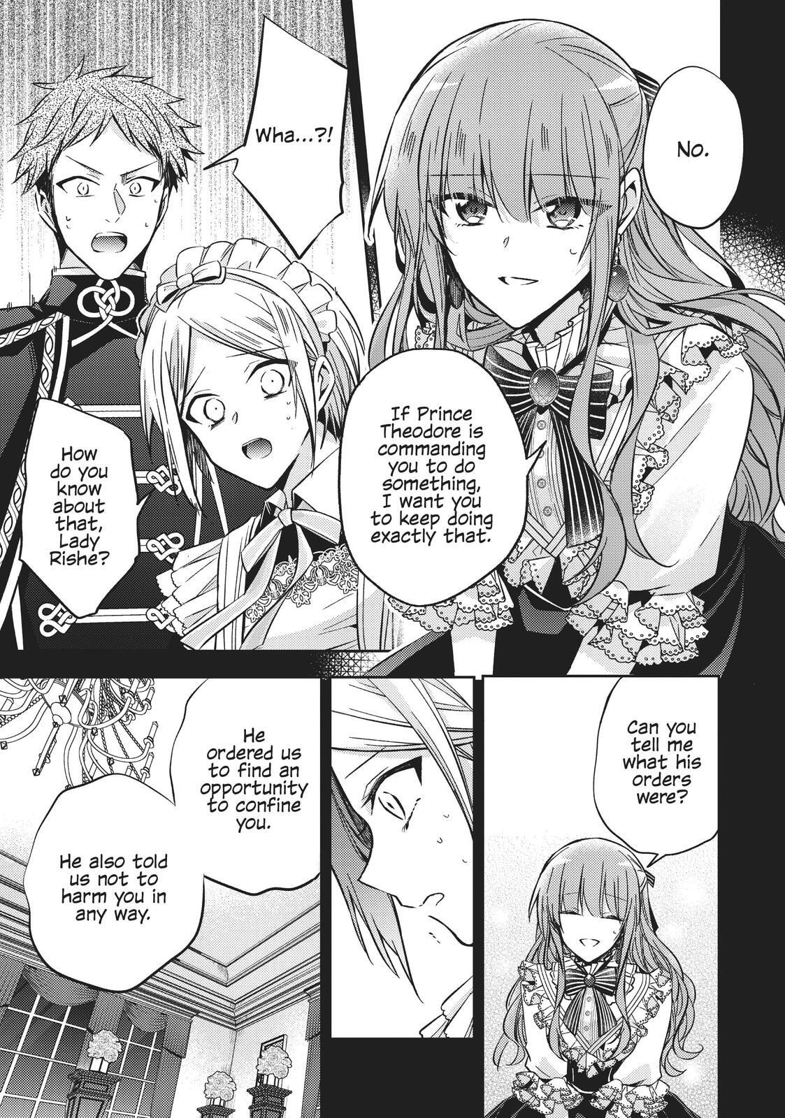 Loop 7-kaime no Akuyaku Reijou wa, Moto Tekikoku de Jiyuu Kimama na Hanayome Seikatsu o Mankitsu Suru Chapter 13 page 19 - 