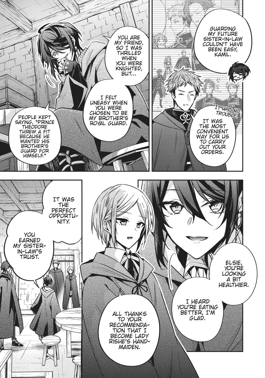 Loop 7-kaime no Akuyaku Reijou wa, Moto Tekikoku de Jiyuu Kimama na Hanayome Seikatsu o Mankitsu Suru Chapter 13 page 5 - 