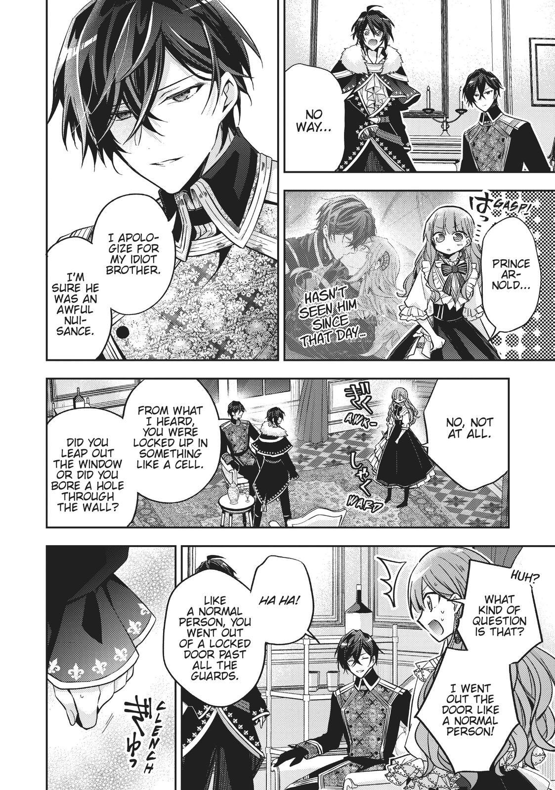 Loop 7-kaime no Akuyaku Reijou wa, Moto Tekikoku de Jiyuu Kimama na Hanayome Seikatsu o Mankitsu Suru Chapter 14 page 11 - 