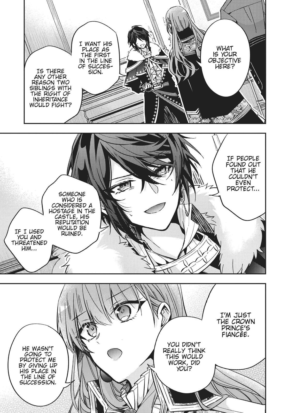 Loop 7-kaime no Akuyaku Reijou wa, Moto Tekikoku de Jiyuu Kimama na Hanayome Seikatsu o Mankitsu Suru Chapter 14 page 18 - 