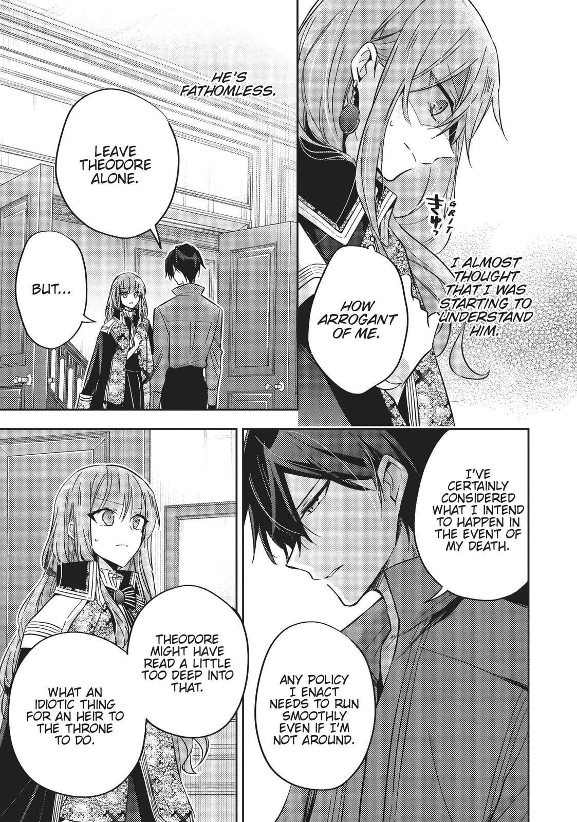 Loop 7-kaime no Akuyaku Reijou wa, Moto Tekikoku de Jiyuu Kimama na Hanayome Seikatsu o Mankitsu Suru Chapter 15 page 20 - 