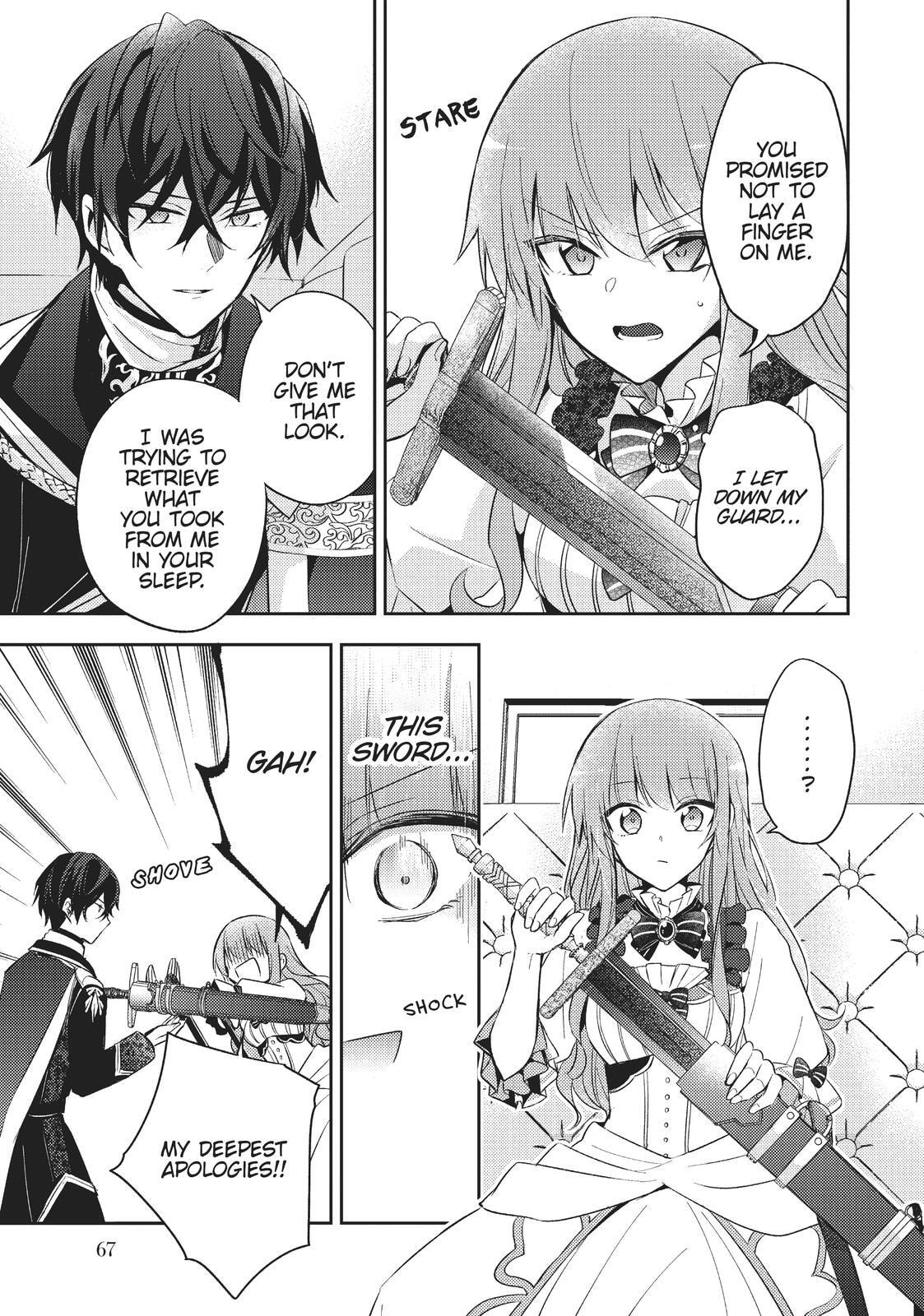Loop 7-kaime no Akuyaku Reijou wa, Moto Tekikoku de Jiyuu Kimama na Hanayome Seikatsu o Mankitsu Suru Chapter 2 page 19 - 