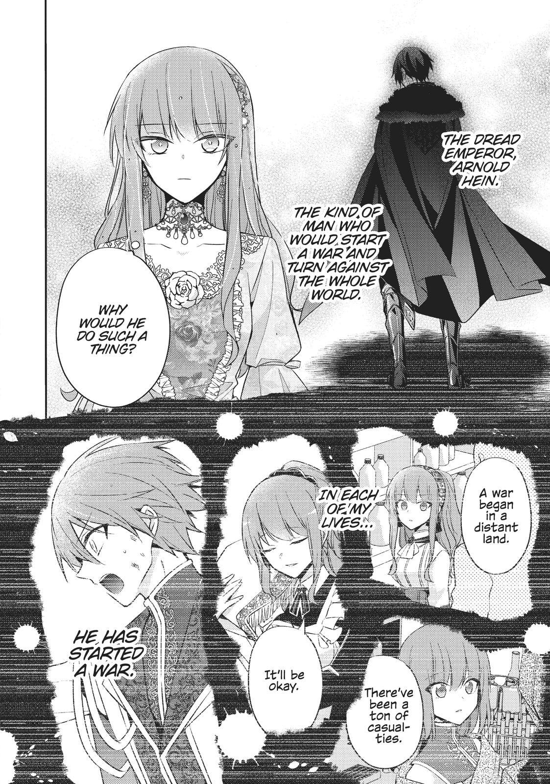 Loop 7-kaime no Akuyaku Reijou wa, Moto Tekikoku de Jiyuu Kimama na Hanayome Seikatsu o Mankitsu Suru Chapter 2 page 10 - 
