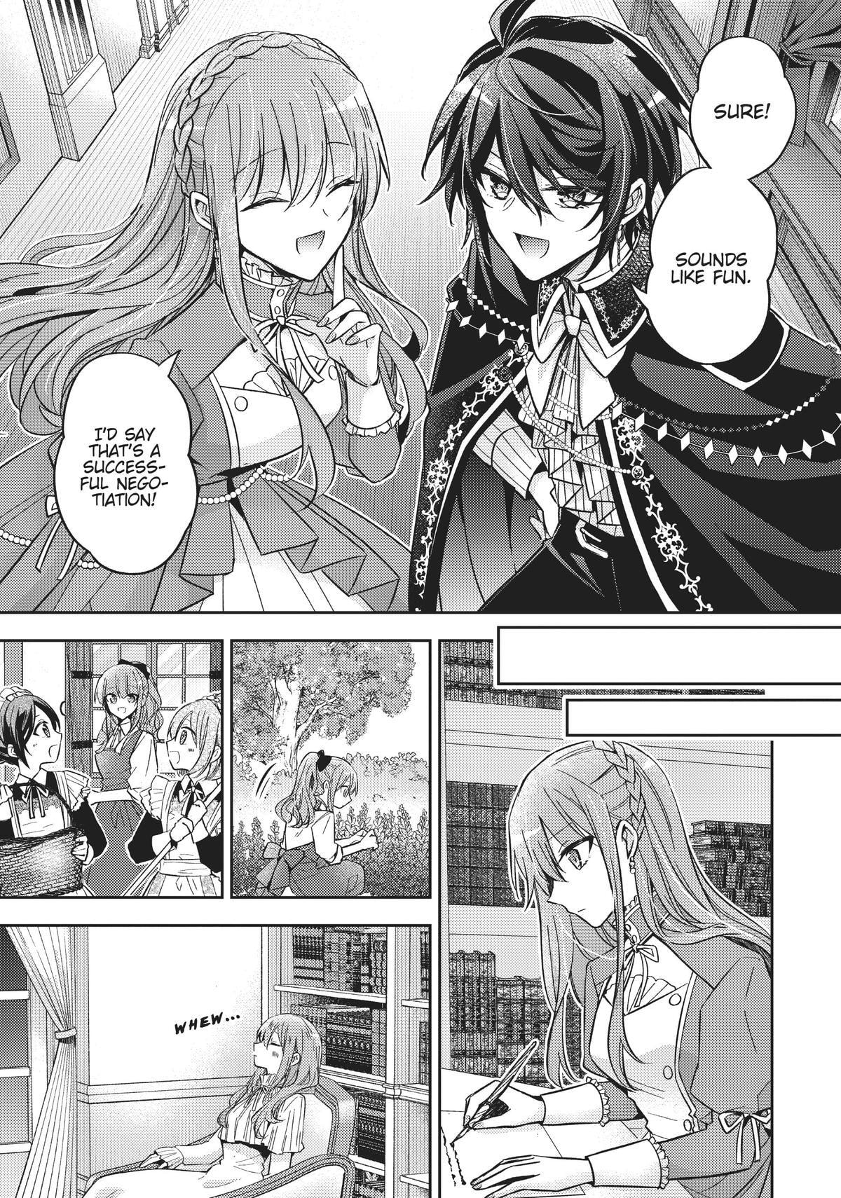 Loop 7-kaime no Akuyaku Reijou wa, Moto Tekikoku de Jiyuu Kimama na Hanayome Seikatsu o Mankitsu Suru Chapter 25 page 17 - 