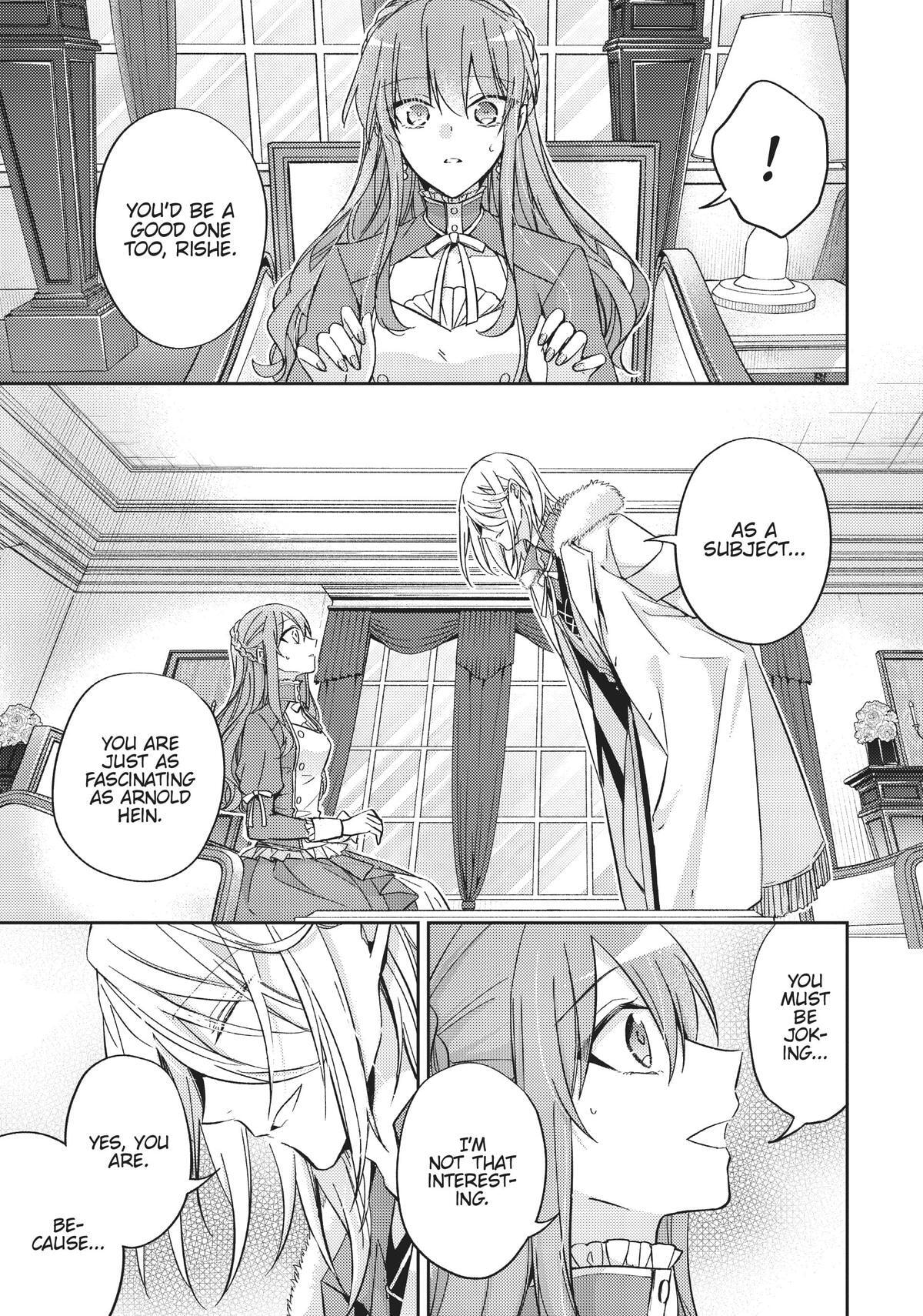 Loop 7-kaime no Akuyaku Reijou wa, Moto Tekikoku de Jiyuu Kimama na Hanayome Seikatsu o Mankitsu Suru Chapter 25 page 7 - 
