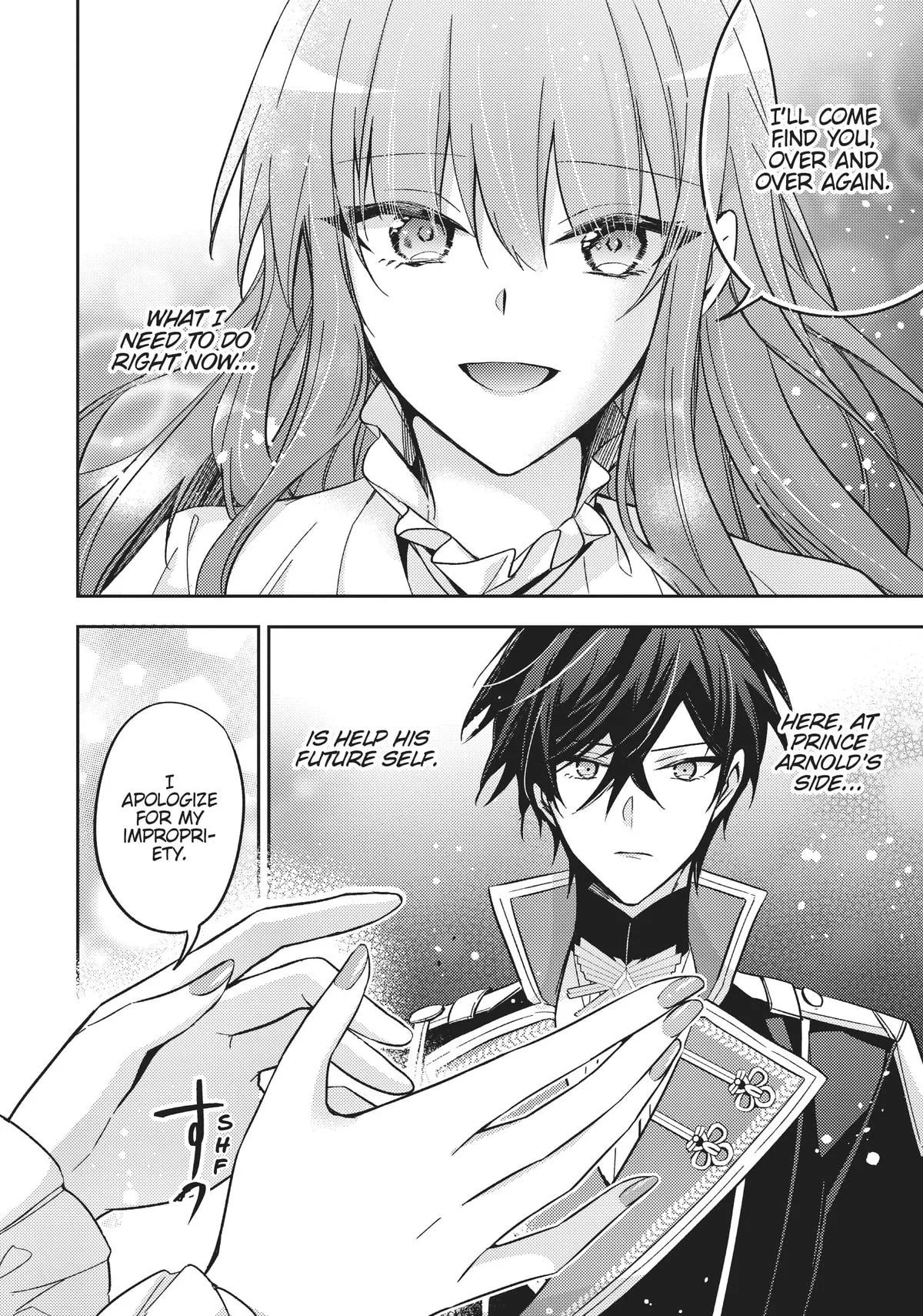 Loop 7-kaime no Akuyaku Reijou wa, Moto Tekikoku de Jiyuu Kimama na Hanayome Seikatsu o Mankitsu Suru Chapter 26.1 page 17 - 