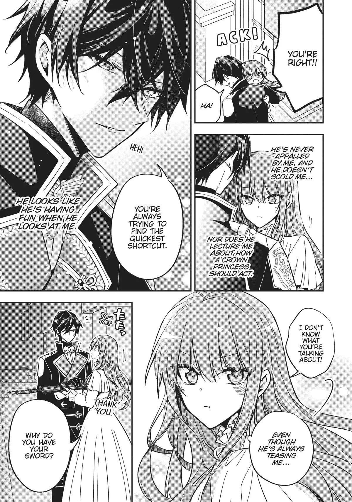 Loop 7-kaime no Akuyaku Reijou wa, Moto Tekikoku de Jiyuu Kimama na Hanayome Seikatsu o Mankitsu Suru Chapter 26.1 page 3 - 
