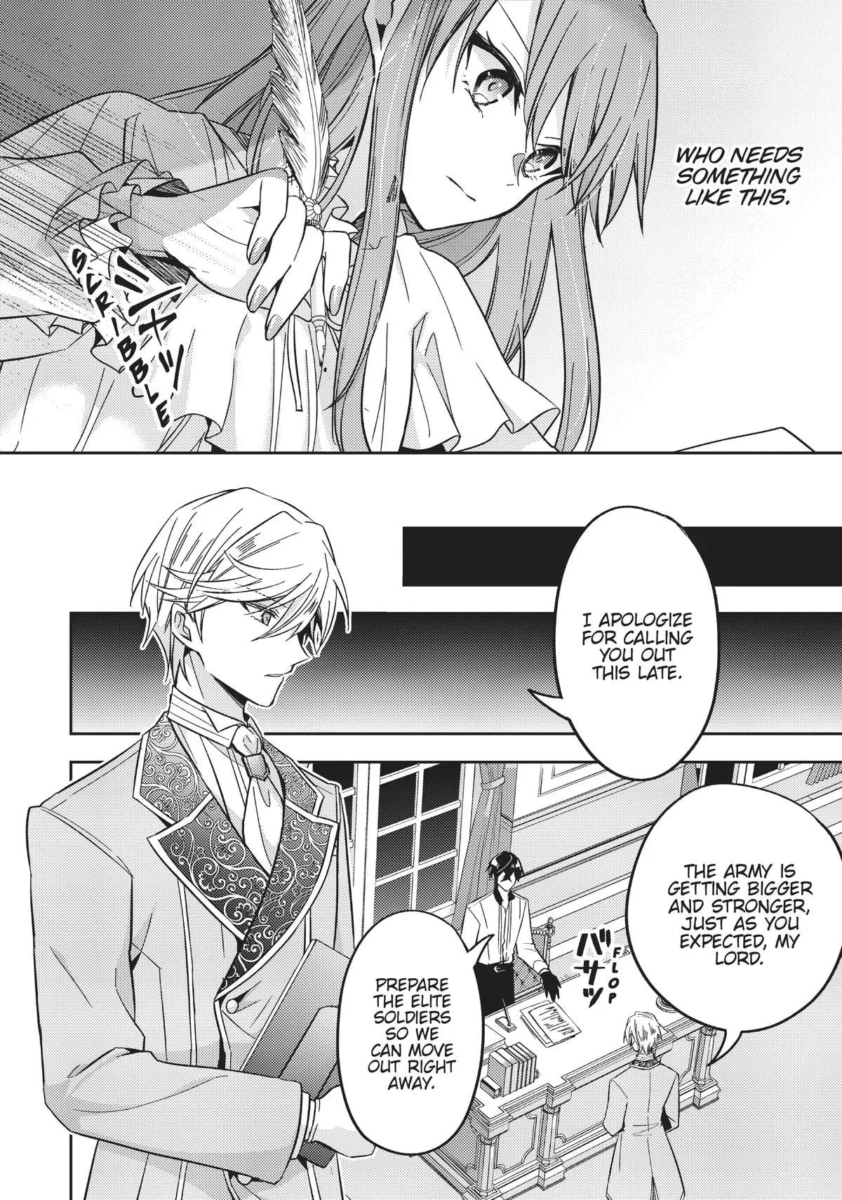 Loop 7-kaime no Akuyaku Reijou wa, Moto Tekikoku de Jiyuu Kimama na Hanayome Seikatsu o Mankitsu Suru Chapter 26.1 page 22 - 