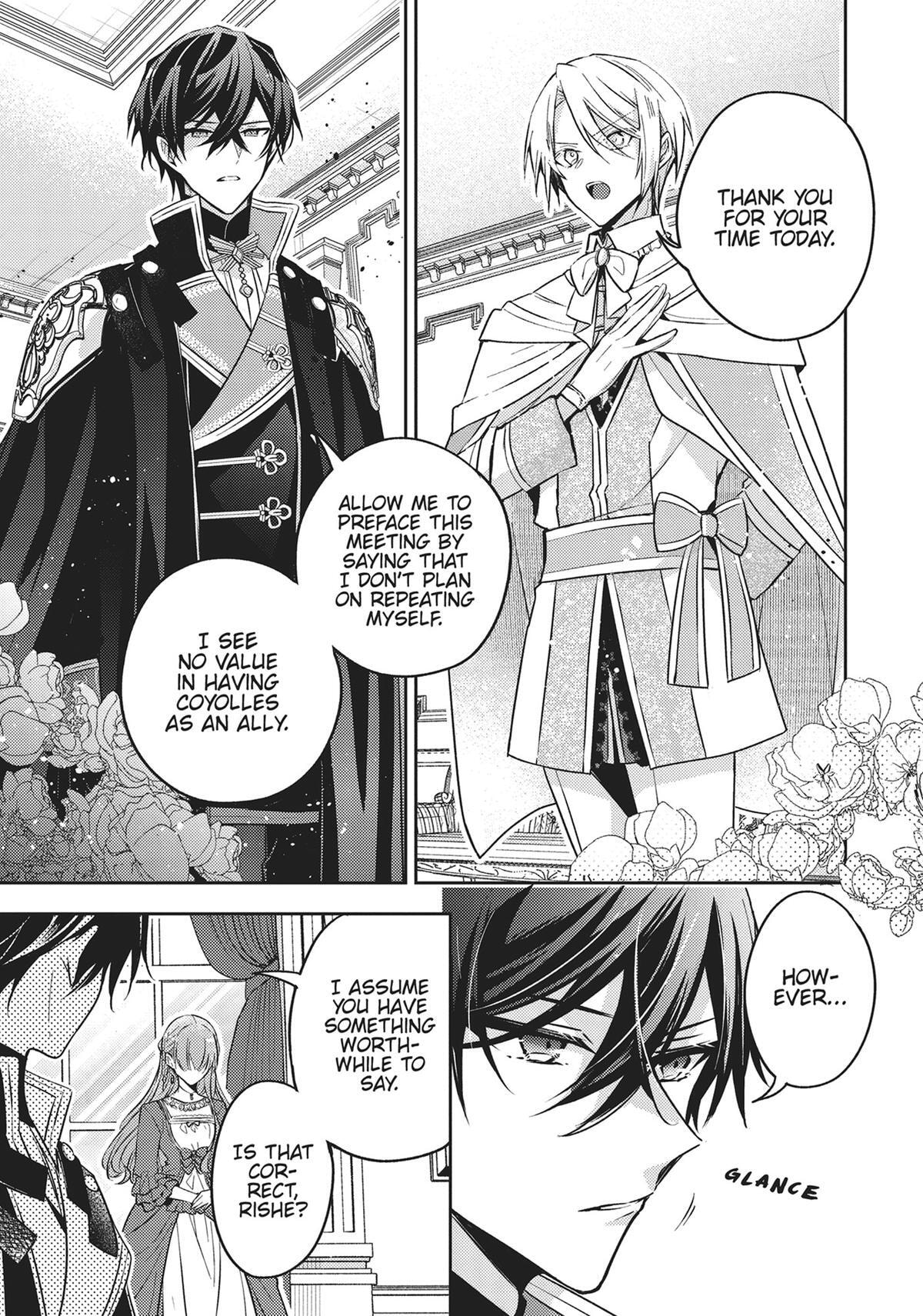 Loop 7-kaime no Akuyaku Reijou wa, Moto Tekikoku de Jiyuu Kimama na Hanayome Seikatsu o Mankitsu Suru Chapter 27 page 18 - 