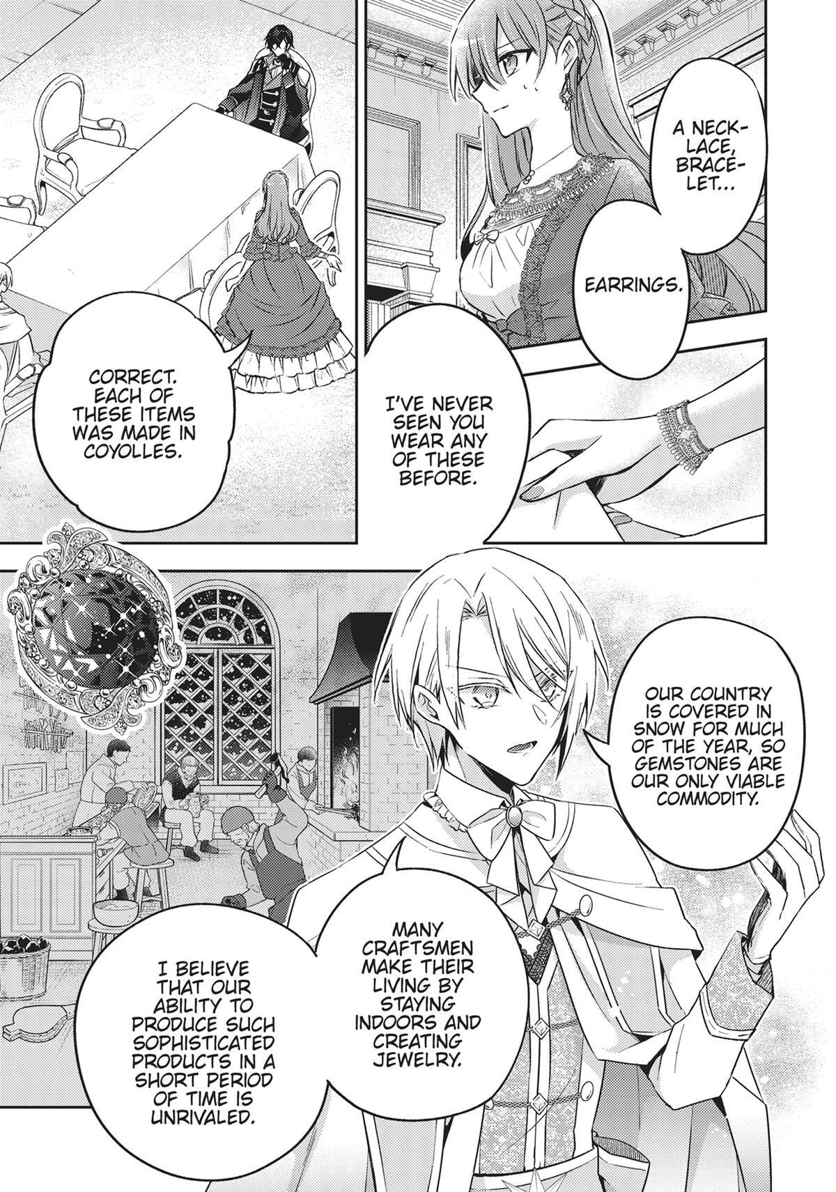 Loop 7-kaime no Akuyaku Reijou wa, Moto Tekikoku de Jiyuu Kimama na Hanayome Seikatsu o Mankitsu Suru Chapter 27 page 20 - 