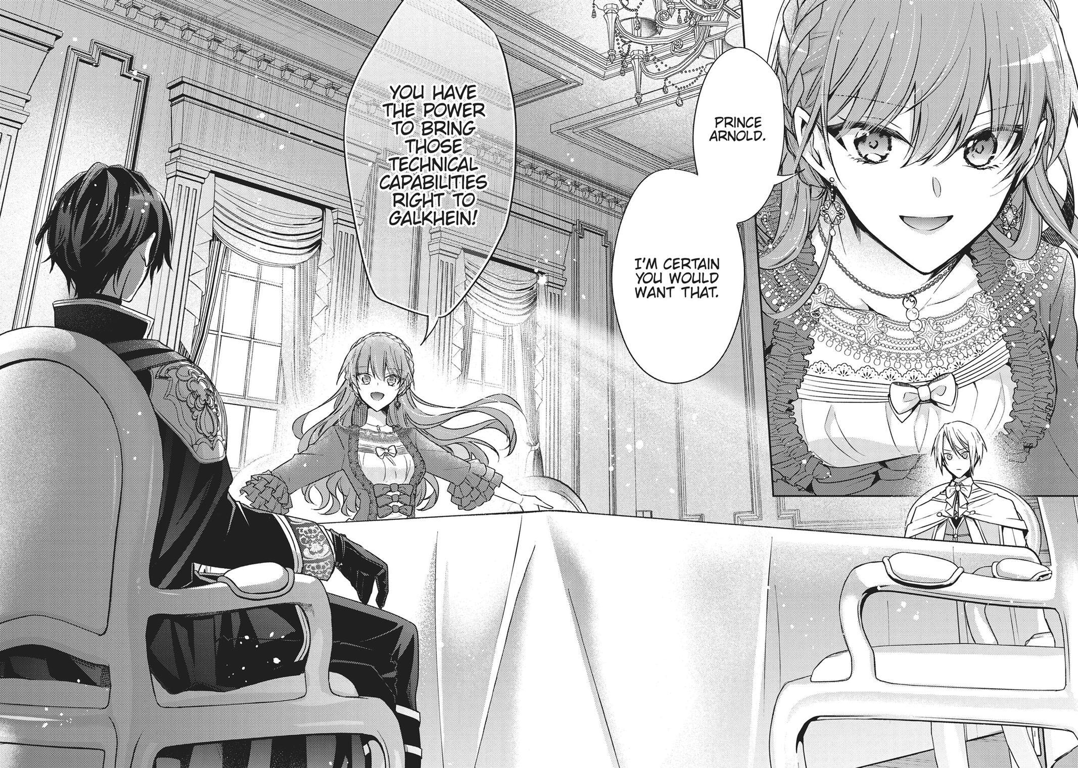 Loop 7-kaime no Akuyaku Reijou wa, Moto Tekikoku de Jiyuu Kimama na Hanayome Seikatsu o Mankitsu Suru Chapter 27 page 27 - 